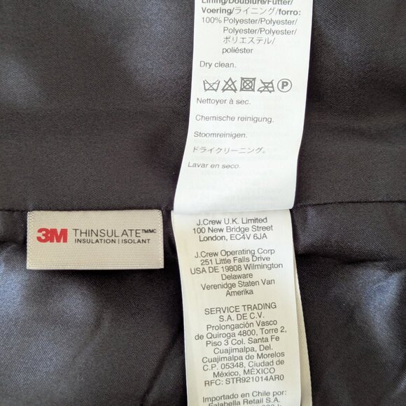 J.Crew lady day topcoat in Italian double-cloth wool blend, color Brown - Picture 7 of 7